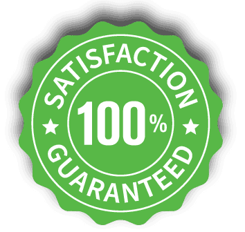 100 Satisfaction Badge